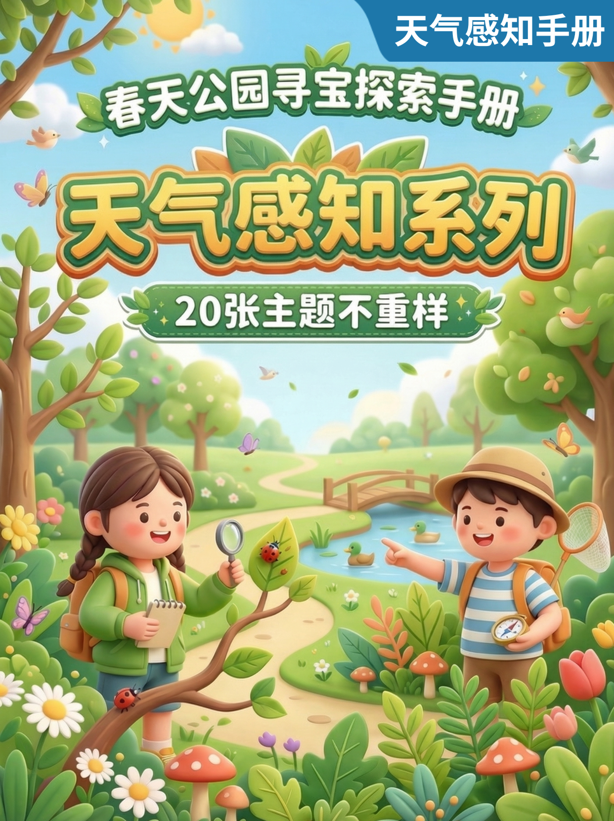 春天公园寻宝·天气感知探索系列封面