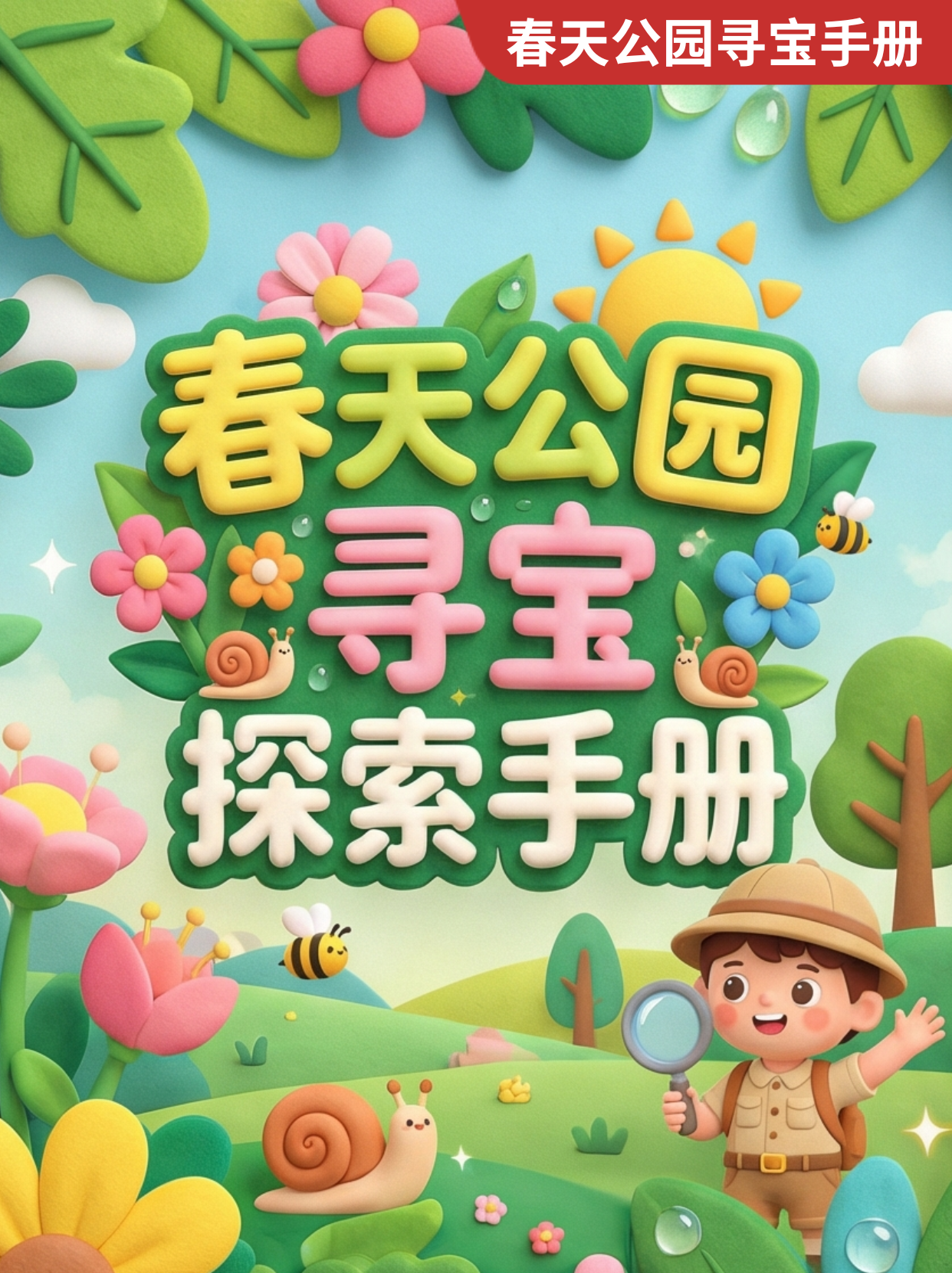 春天公园寻宝·全系列手册合集封面