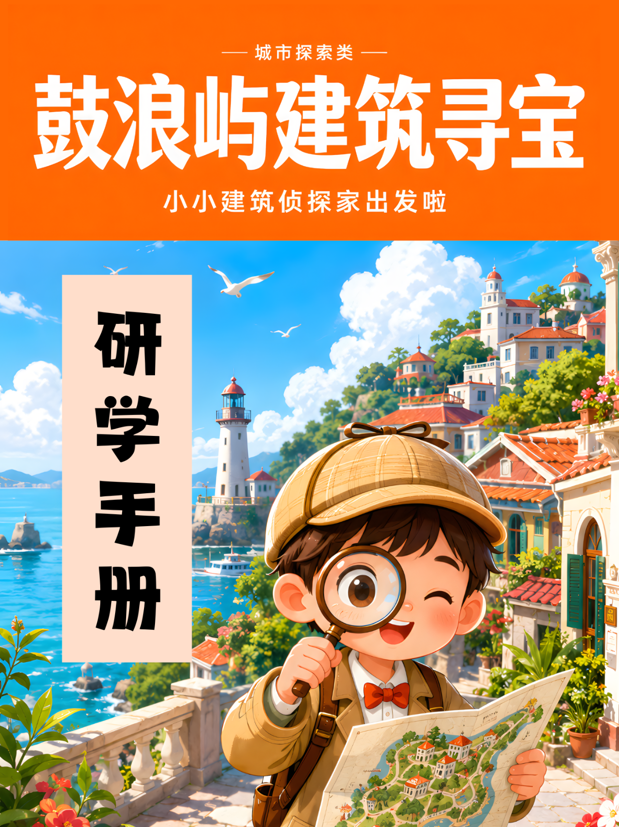 鼓浪屿建筑寻宝研学手册封面