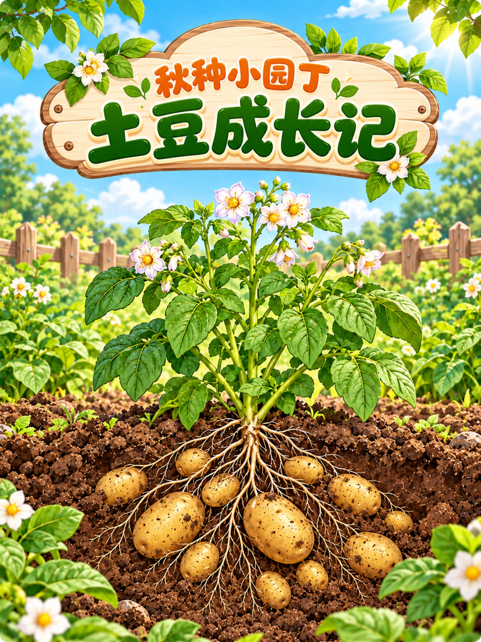土豆成长记任务卡封面