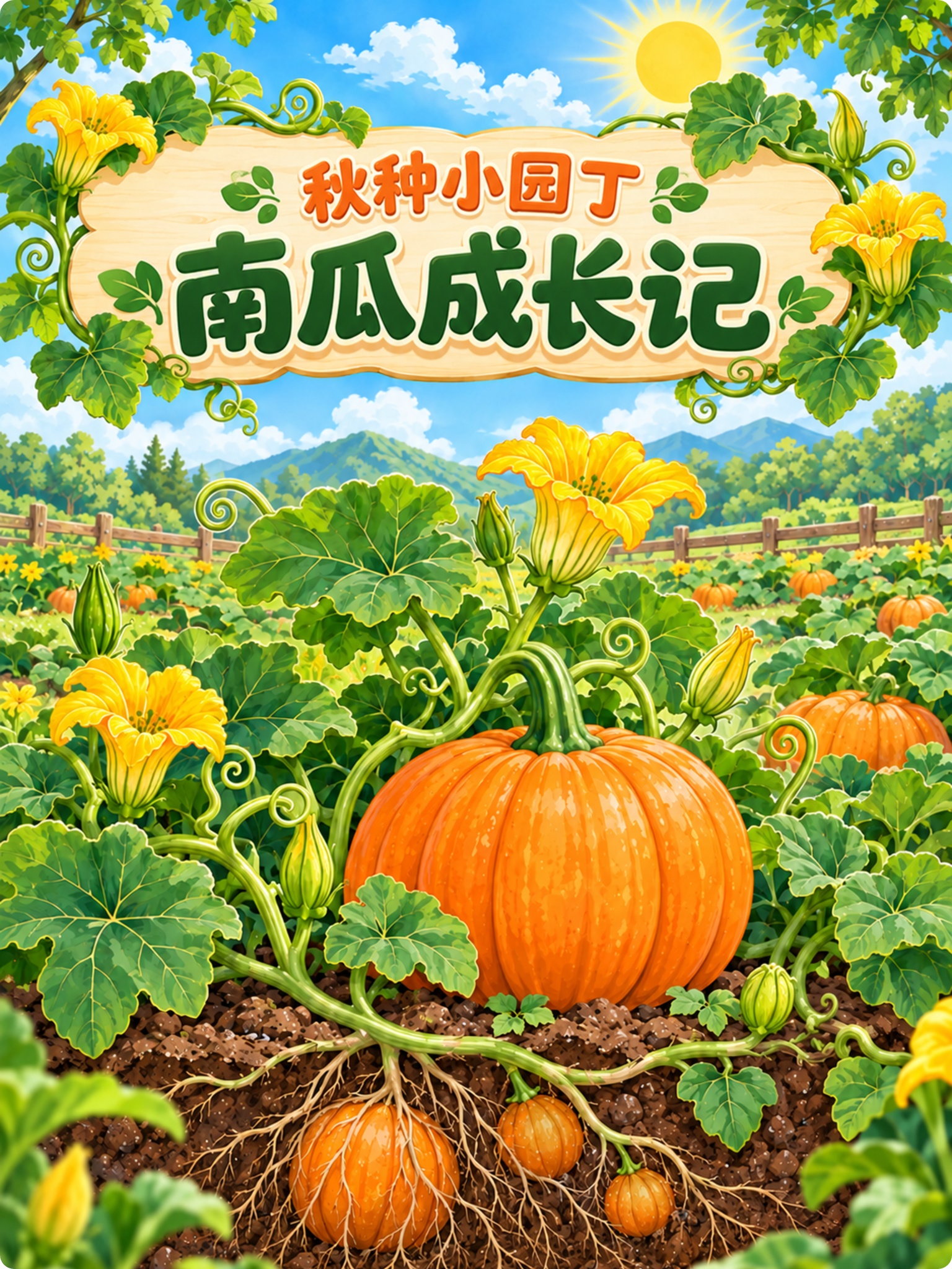 南瓜成长记任务卡封面